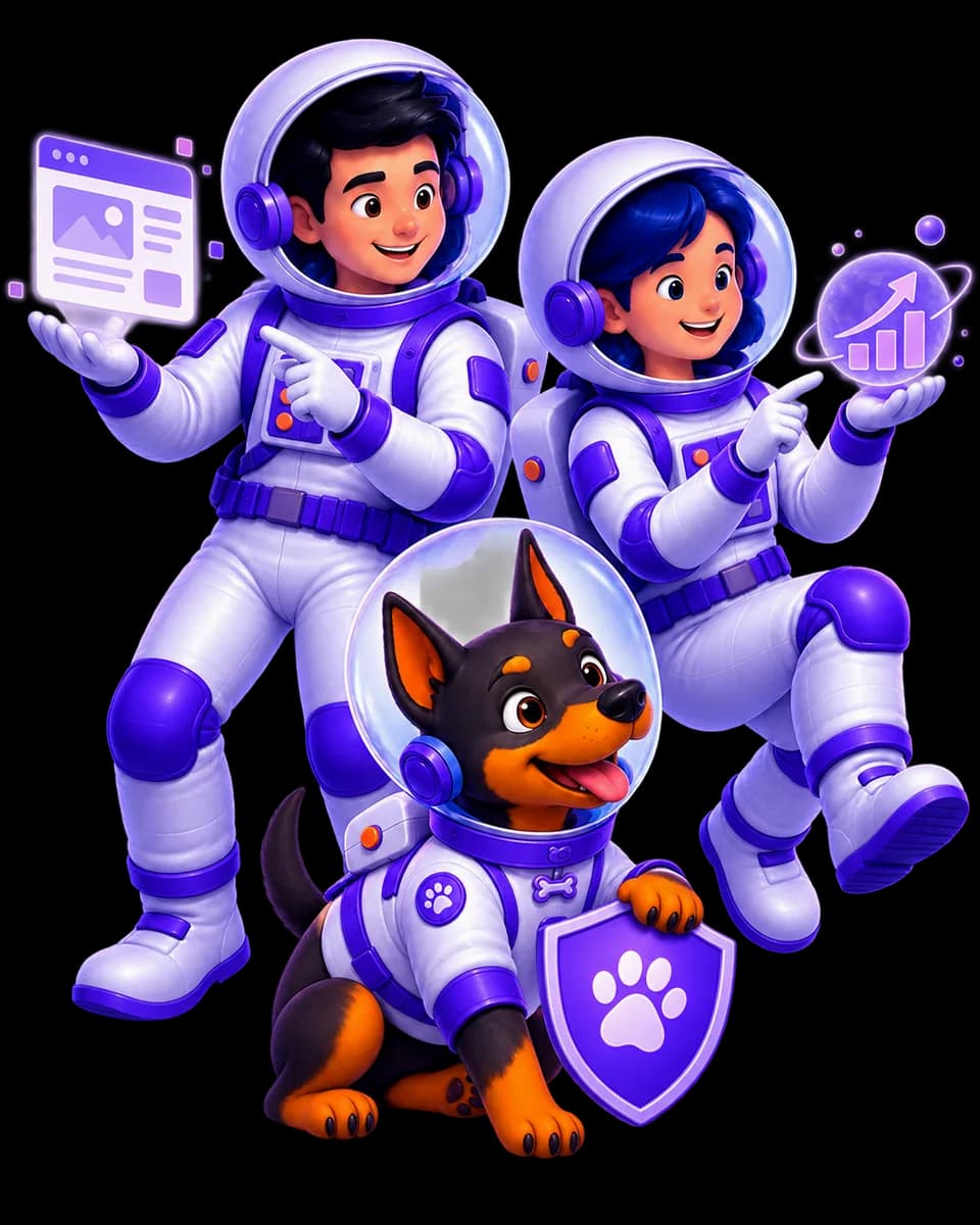 João, Mariana e Fred apresentam websites, SEO e segurança digital