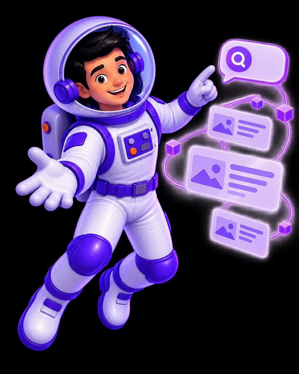 João recebe pedidos de SEO para IA João apresenta cartões de respostas ligados à pesquisa com inteligência artificial